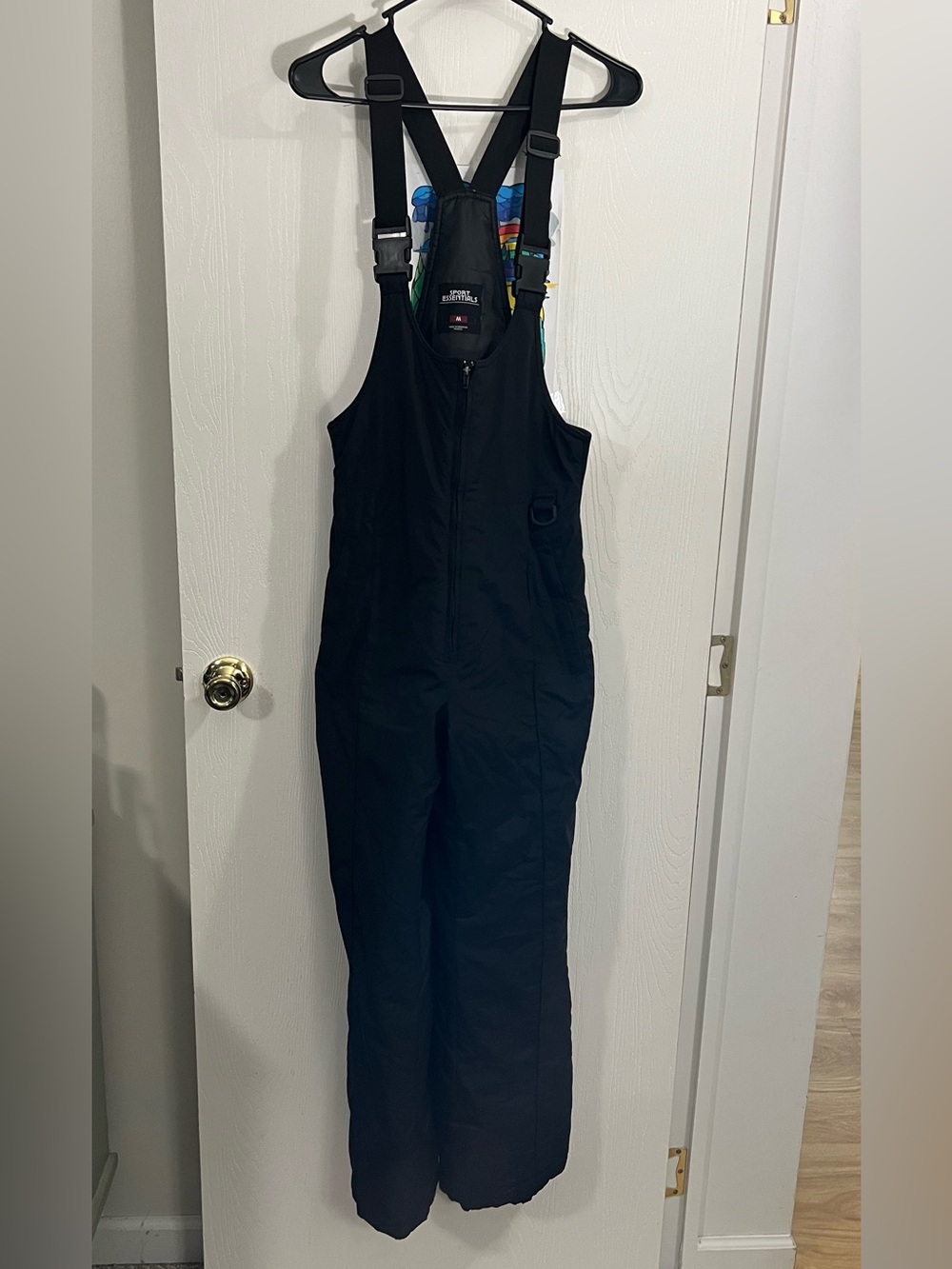 Sport Essentials Snow Ski Bibs Medium black